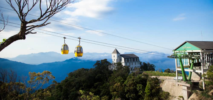 cable car in bana